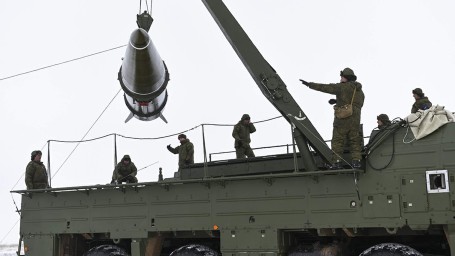 &laquo;Орешник&raquo; в Белоруссии: комплекс заступил на боевое дежурство