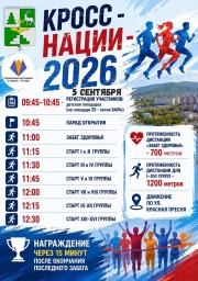 Всероссийский день бега «Кросс Нации – 2026». Всероссийский день бега «Кросс Нации – 2026».
