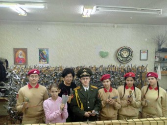 Юнармейцы Тынды – Zа народное единство!