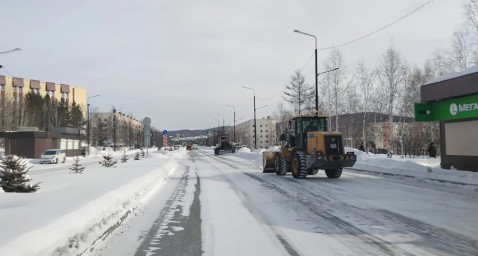 ​"Чистый город" ликвидируют последствия снежного циклона