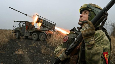 Карта спецоперации на Украине 25 ноября