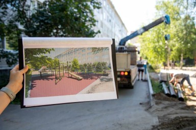 Благодаря госпрограмме в этом году в Тынде преобразится очередная дворовая территория