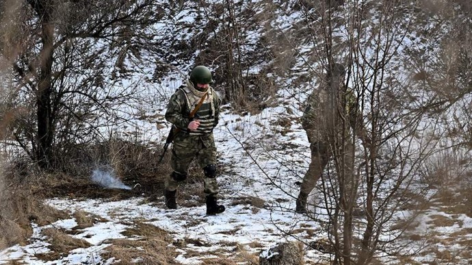 Карта спецоперации на Украине 19 февраля Карта спецоперации на Украине 19 февраля