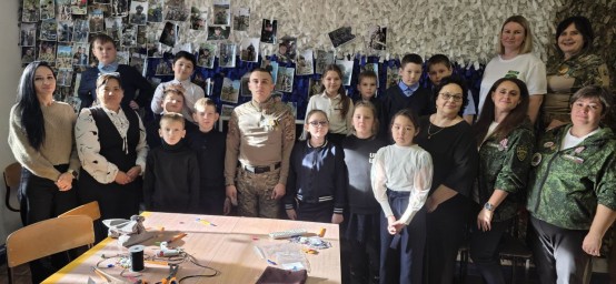 Встреча в штабе: дети и герои ZOV.