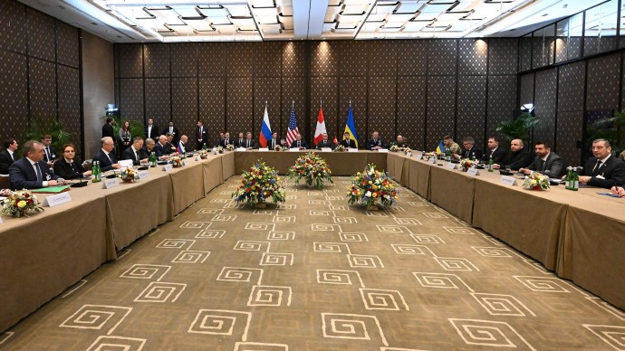 Технический процесс: переговоры в Швейцарии вышли за рамки вопросов безопасности Технический процесс: переговоры в Швейцарии вышли за рамки вопросов безопасности