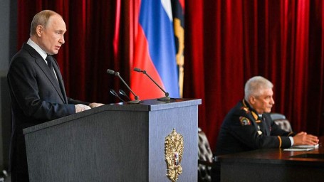 Путин выступил на ежегодном заседании коллегии МВД РФ. Главное